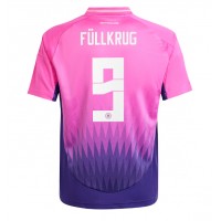 Billiga Tyskland Niclas Fullkrug #9 Borta fotbollskläder EM 2024 Kortärmad